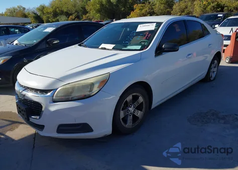 2015 Chevrolet Malibu Ls from USA, damaged, VIN 1G11B5SLXFF180007